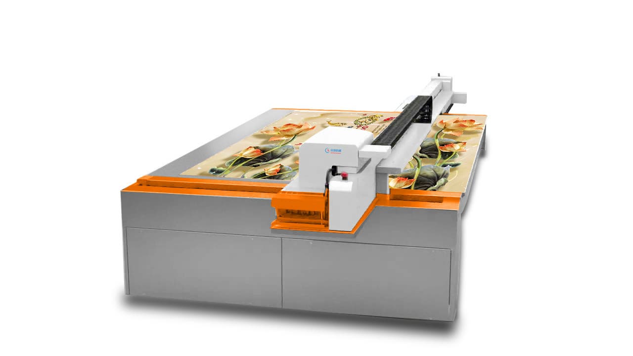 uv flatbed printer hi_tech printing machine on hot sale